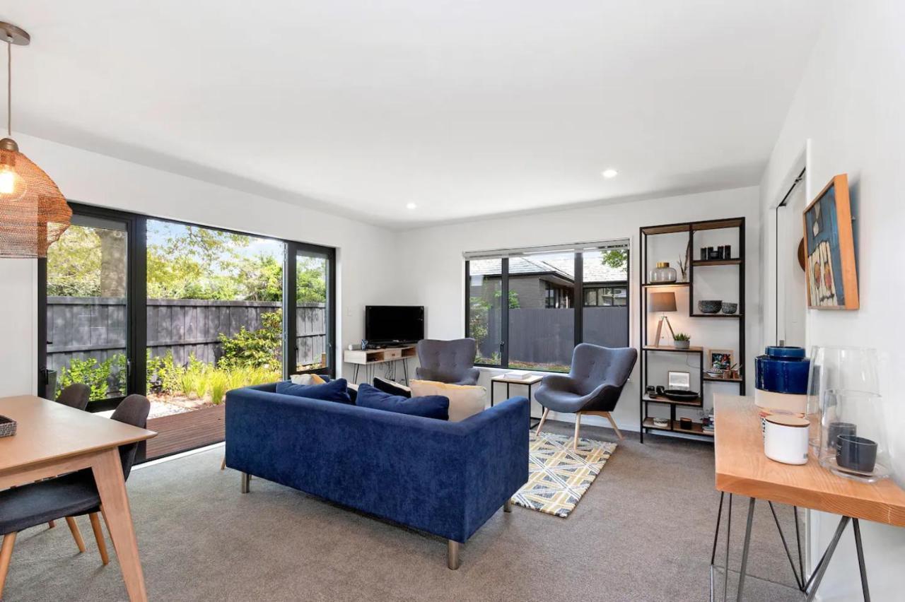 Merivale Village Apartment Christchurch Dış mekan fotoğraf