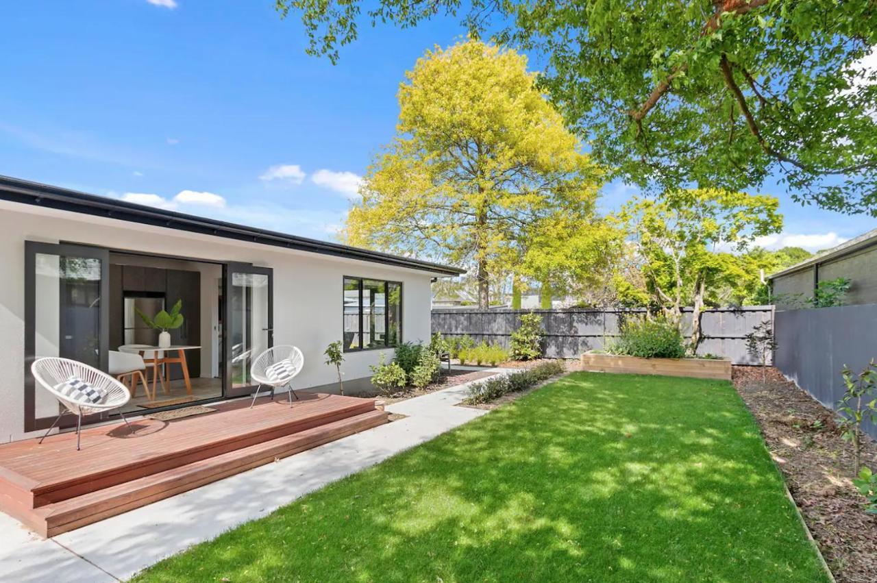 Merivale Village Apartment Christchurch Dış mekan fotoğraf