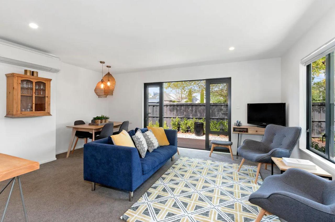 Merivale Village Apartment Christchurch Dış mekan fotoğraf